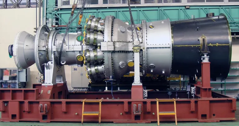 Mitsubishi Heavy Industries' large gas turbine order backlog reaches 35 GW, first-quarter orders surge 56% after energy systems division restructuring
